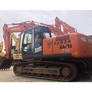 Excavadora Usada Hitachi Zx210 de 21 Toneladas, Excavadora Hidráulica de Cadenas en Venta, Excavadora de Segunda Mano en Buenas Condiciones - Product Image 1