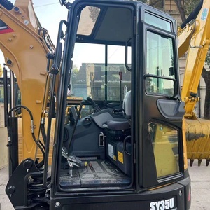 En stock – Nouvelle mini-excavatrice sur chenilles SANY d'origine, modèles SY35U, SY26U, SY50U, SY16C, SY18C, avec rotation zéro à la queue - Product Image 5