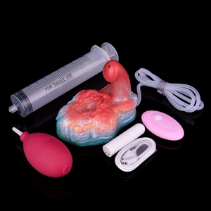 Dildo de silicona de fantasía al por mayor de fábrica, dildo eyaculador para masturbación femenina - Product Image 6
