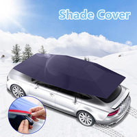 Zentopia Sports Tente de garage imperméable pour voiture, toile Oxford 210D, 5,2x2,4m, abri pliable de protection, protection UV, extérieur