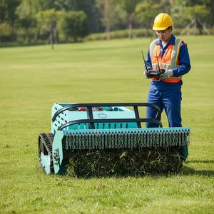 SDL Diesel <b>Remote</b> <b>Control</b> Crawler Lawn Mower <b>Robot</b> 80cm Cutting Width for Orchard Slope Grass Cutting - Product Image 3