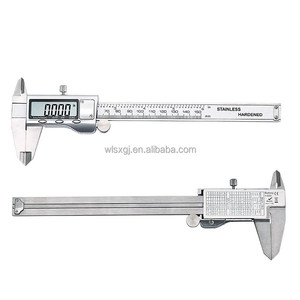 Thước cặp kỹ thuật số bằng thép không gỉ 150mm Inch Điện tử LCD Vernier Caliper 0,01mm Dụng cụ đo lường - Product Image 2