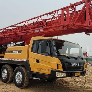 Grúa Móvil Sany de 100 Toneladas Todoterreno con Motor y Caja de Cambios Weichai, Altura de Elevación de 60 m para Operaciones en Sitio - Product Image 2