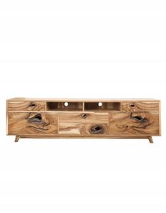 Meuble TV élégant en bois massif/table basse réglable pour meubles de maison au design moderne/classique/antique pour le salon - Product Image 2