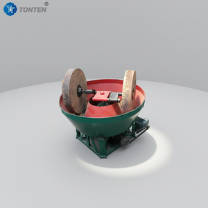 Molino de Agua para Oro a <span class=keywords><strong>Precio</strong></span> de Fábrica, Molino de Bandeja Húmeda 1600, Máquina Redonda para Moler Oro - Product Image 1