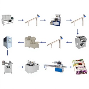 Precio al por mayor: Máquina extrusora/plodder de alta calidad para hacer jabón sólido de baño y lavandería para hoteles, 100-300 kg/h, línea de producción de jabón. - Product Image 1