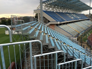 Hecho Italia Marca CETA Personalizable Acero galvanizado en caliente Prefabricado Durable Deportes Tribuna Estadio de fútbol Gradas 2M/1 - Product Image 3