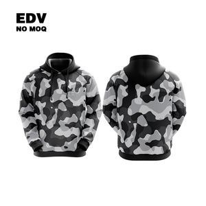 Sweat à capuche sport pour homme, séchage rapide, anti-humidité, doux, respirant, pour entraînement en salle de sport - Product Image 2