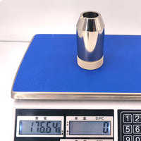 Boquilla de soldadura por plasma de aleación de cobre SP7 con conexión roscada de 45.9 mm para accesorios de enfriamiento de antorchas de soldadura TIG por plasma