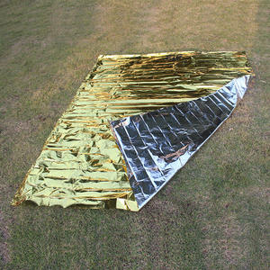 Manta de Emergencia para Mascotas, Reflectante Dorada y Plateada, para Supervivencia al Aire Libre, Kit de Primeros Auxilios S2126, Hecho en China - Product Image 5