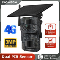 Caméra de surveillance de la faune ST-HC810 extérieure 4G CMOS 12MP, alimentée par énergie solaire, GPS, avec prise en charge de carte TF 128 Go
