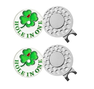 Marqueurs de balle de golf Usa Mairun et clips pour casquette – Lots économiques pour hommes et femmes – Amovibles et faciles à fixer sur les casquettes de golf – Cadeaux haut de gamme – Modèle Usa 823 - Product Image 1