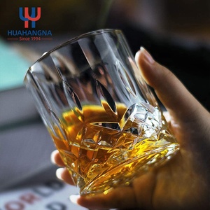 Ensemble de verres à cocktail élégants et haut de gamme de 11 oz, transparents comme du cristal, design unique, style old fashioned pour le <span class=keywords><strong>whisky</strong></span>, pour cadeaux, lot de 4 - Product Image 4