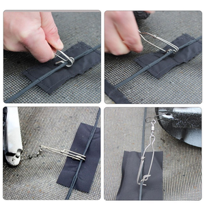 <span class=keywords><strong>JSM</strong></span>-ganchos de pesca de línea larga de atún, Clip de acero inoxidable, ramas con giratorios de grúa, broches de bloqueo dúo - Product Image 4