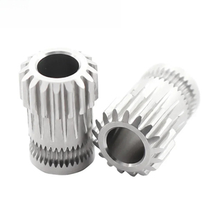 Kit d'engrenages d'extrudeur à double entraînement en acier inoxydable 303, 1,75 mm, antidérapant, pièce de rechange pour imprimantes 3D Ender 3, CR10, BMG - Product Image 5