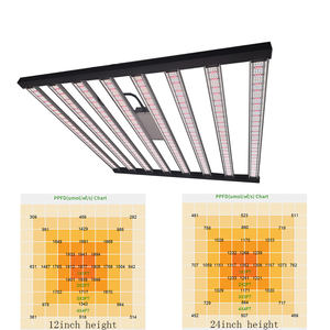 Lámpara de Cultivo LED de Espectro Completo R2T de 800W, IP65, de Aluminio, con PPFD de 400-700 Mol/ms para un Alto Rendimiento de Floración y Crecimiento Vegetativo - Product Image 4