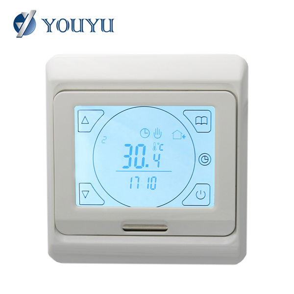 High-Precision Digital Thermostat with Smart Temperature Control for Floor Heating Systems - CE Certified,Energy-Efficient