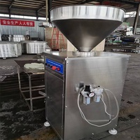 Remplisseuse et tordue de saucisses en acier inoxydable, ligne de production de machine de fabrication de saucisses