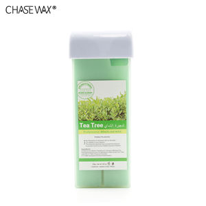 Cera depilatoria ad alta adesione 100g Tea Tree per capelli fini - Product Image 1