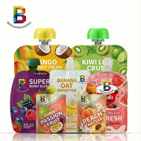 Bolsa con Boquilla Vertical de Aluminio Personalizada de Fábrica, Bolsa de Plástico de Alta Barrera con Boquilla de 50 ml a 10 L