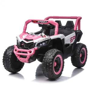 Toptan elektrikli çocuklar araba 24V plastik oyuncak uzaktan kumanda ile çocuklar için Unisex tarzı binmek - Product Image 2