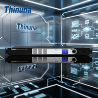 Amplificateur IP SIP Thinuna IP-2150AP III à double port réseau avec annulation d'alarme incendie 24V, amplificateur de puissance 2*150W montable en rack pour écoles
