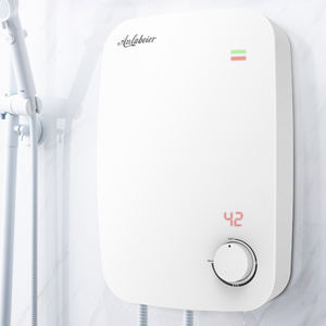 Calentador de Agua Instantáneo Pequeño de 5500W, Eléctrico, Sin Tanque, 220V, para Zonas de Baja Presión con Bomba para Myanmar y Camboya - Product Image 1