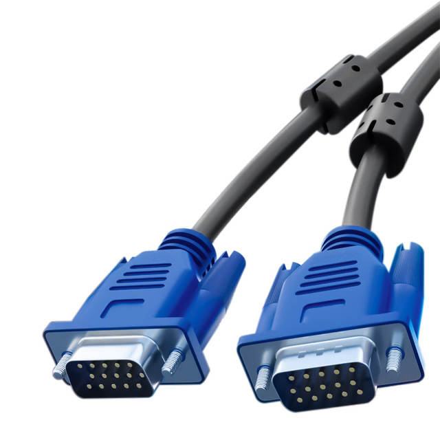SIPU High Quality 3+5M/M Vga Cable 1m 1.5m 2m for Computer Monitor