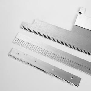 KB Personalizado OEM Embalagem Máquina De Vedação Facas Em Linha Reta Serrilhada Toothed Cutting Blade Esmagamento Pneumático Faca Slitter Facas - Product Image 3