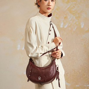 Bolso de Hombro Mufeng Crescent para Mujer, Bolso Bajo el Brazo con un Estilo Premium - Product Image 3