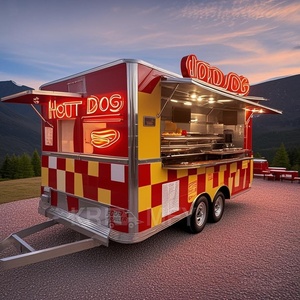 Camión de Comida Estándar Estadounidense para Venta de Café y Hot Dogs, Remolque con Cocina Completa - Product Image 2