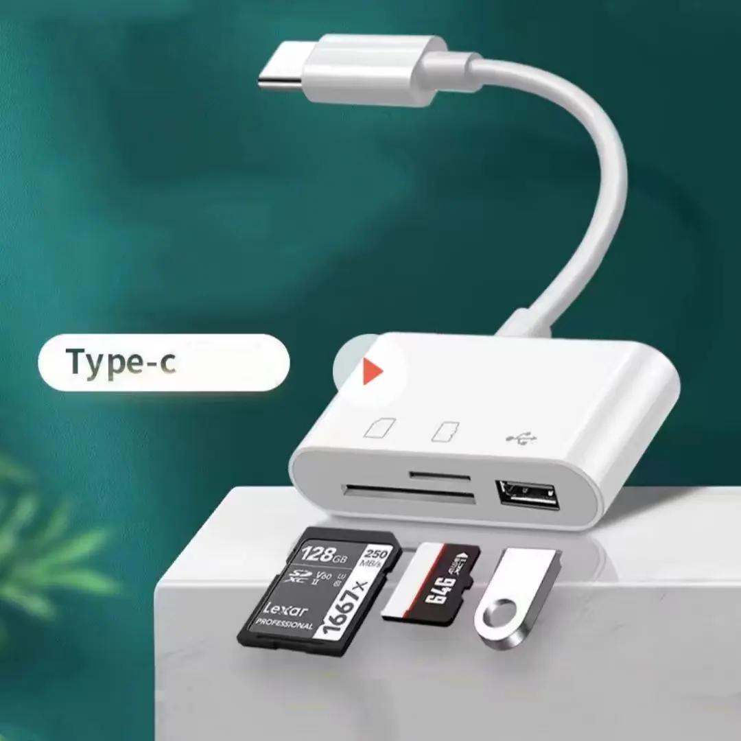 USB 3.0 허브는 라이브 사운드 카드 3-in-1 카드 리더/화웨이/애플 휴대 전화 키보드 전송 케이블을 지원합니다