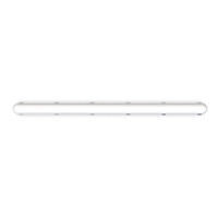 Lámpara LED de Emergencia Tri-Proof de Ahorro de Energía, Impermeable, Lineal, Hermética, con Batería de Respaldo, 120cm, para Lavado de Autos y Estacionamientos