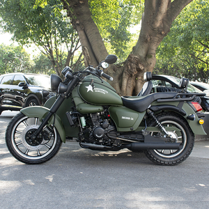 มอเตอร์ไซค์แก๊ส 300 ซีซี ระบายความร้อนด้วยน้ำ พร้อมรถพ่วงข้าง - Product Image 4