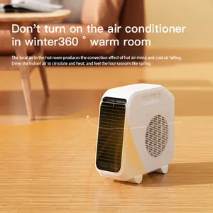 Home room ventilatore elettrico calore riscaldamento ad aria calda elettrico portatile mini PTC termoventilatore in ceramica riscaldatori di spazio per la stanza invernale