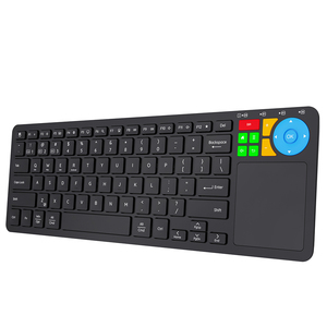 Teclado de TV táctil <span class=keywords><strong>Bluetooth</strong></span> con control de medios fácil y panel táctil incorporado para computadora conectada a TV, computadora portátil de escritorio inteligente - Product Image 2