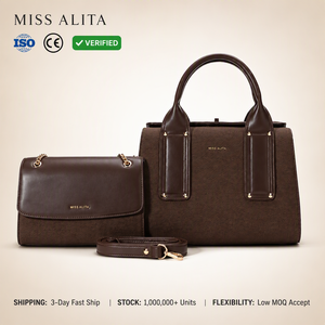 Fabricante de Bolsos de Hombro con Cadena, Listo para Enviar al por Mayor, Elegantes Bolsos de Mano para Fiesta, Bolsos de Cuero de Moda MISSALITA - Product Image 1