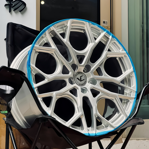 <span class=keywords><strong>ขอบ</strong></span>จานลึก5X114.3 5x112 5X120<span class=keywords><strong>ล้อ</strong></span>ปลอมแปลงสำหรับ BMW M3 M5 Ferrari Alfa VLC กำหนดเองได้สีเงินด้านเดียว18 19 20 21นิ้ว - Product Image 3