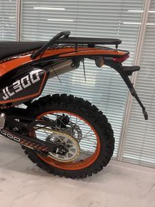 Motocicleta Todoterreno de Alta Velocidad Kugoo JL300, Freno de Disco Hidráulico Doble, Eléctrica 12V 7AH, Motor de Gasolina <span class=keywords><strong>CB300</strong></span>, Doble Amortiguador - Product Image 4