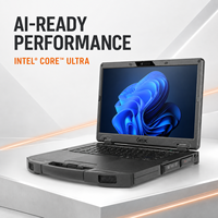 Nueva Laptop Resistente Getac S510 de 15.6 Pulgadas FHD 1000 Nits, Lista para IA, con Procesador Intel Core, Windows 11 Pro, para Trabajo de Campo Industrial