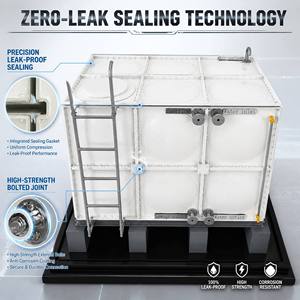 Tanque de Almacenamiento de Agua de Plástico Reforzado con <span class=keywords><strong>Fibra</strong></span> de <span class=keywords><strong>1000</strong></span> <span class=keywords><strong>Litros</strong></span> - Product Image 2