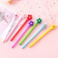 Nouveau stylo Gel Kawaii créatif en forme de petite fleur, papeterie promotionnelle