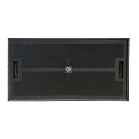 Haut-parleur de basses ultra-bas fréquence LS3 Dual 18 pouces LW218D 1200W 4 Ohm enceinte en bois sur pied