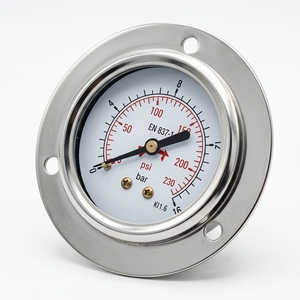 Vente en gros Y60ZT Compteur d'instrumentation hydraulique et de gaz 1,6% de précision à raccordement arrière avec bride - Product Image 1
