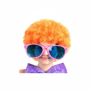 Costume da Cosplay di Pierrot arancione tessuto alla moda Design vario per decorazioni e oggetti di scena per feste di capodanno - Product Image 1