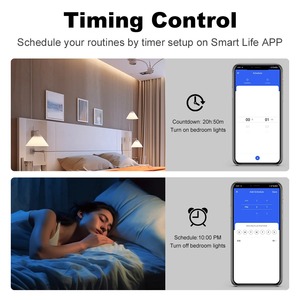 US Smart Switch Matter WiFi Control remoto Smart Manual Panel Switch Compatible con Alexa Voice Control - Product Image 6