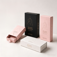 Boîte d'emballage pour jouets pour adultes écologiques et recyclables, boîte en papier kraft avec logo personnalisé pour produits intimes, vente en gros en vrac