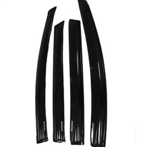 Pare-soleil et pare-pluie en PC noir injecté pour Toyota Innova 2023, vente en gros d'accessoires automobiles par l'usine KQD - Product Image 1