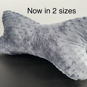 כרית תמיכה לצוואר ולגב תחתון בצורת מלבן, עשויה מסיבי סויה, קטיפה נושמת וניתנת לכביסה, למבוגרים, לשינה ולמנוחה. - Product Image 2