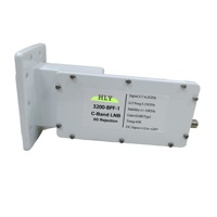 LNB numérique bande C 3,7-4,2 GHz HD à faible bruit avec filtre 5G pour récepteur TV satellite avec Norsat Aluminium Simple